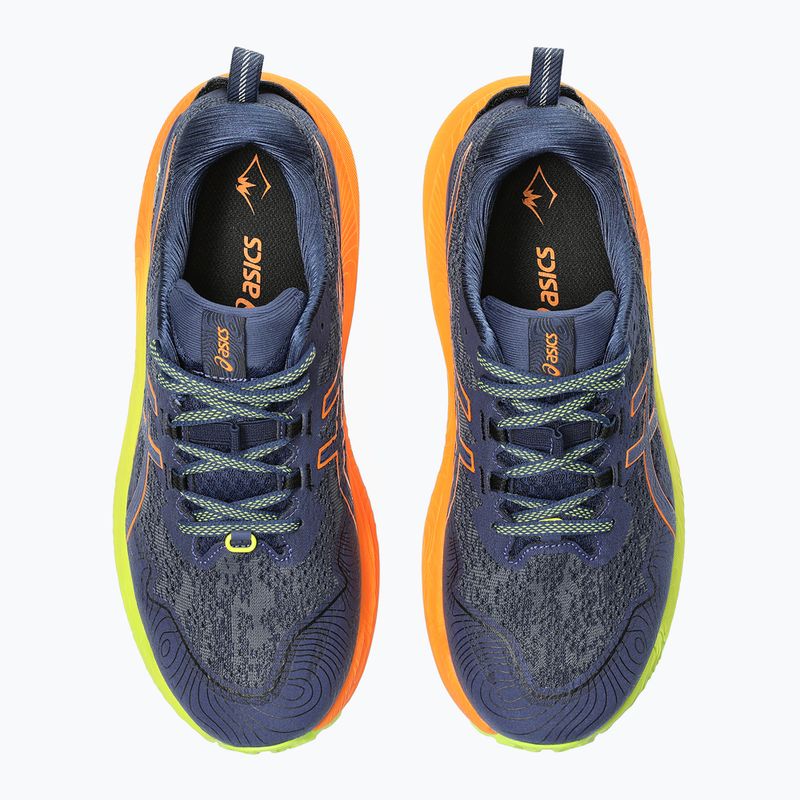 Încălțăminte de alergat pentru bărbați  ASICS Trabuco Max 2 deep ocean/bright orange 13