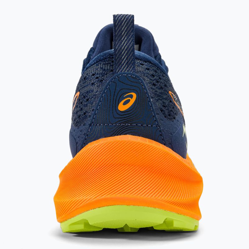 Încălțăminte de alergat pentru bărbați  ASICS Trabuco Max 2 deep ocean/bright orange 6