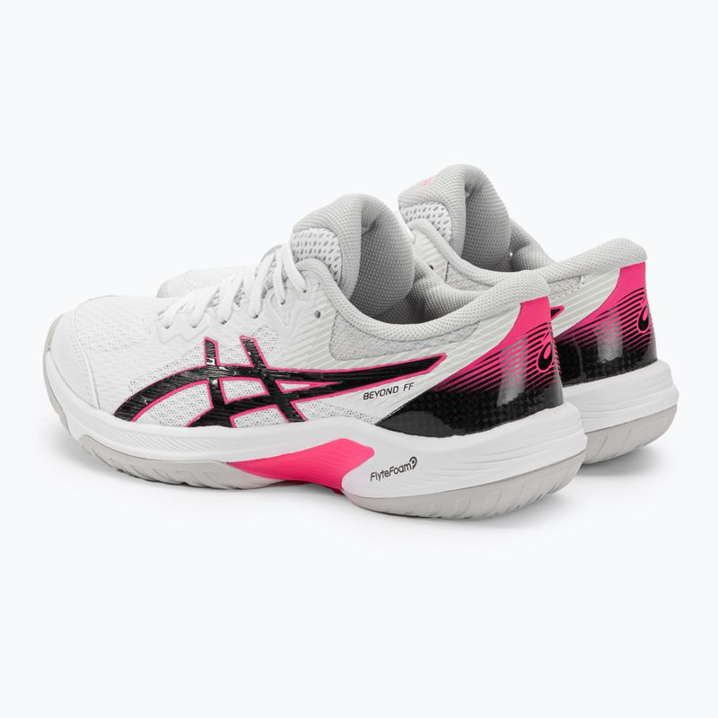 ASICS Beyond FF pantofi de volei alb / roz fierbinte 4