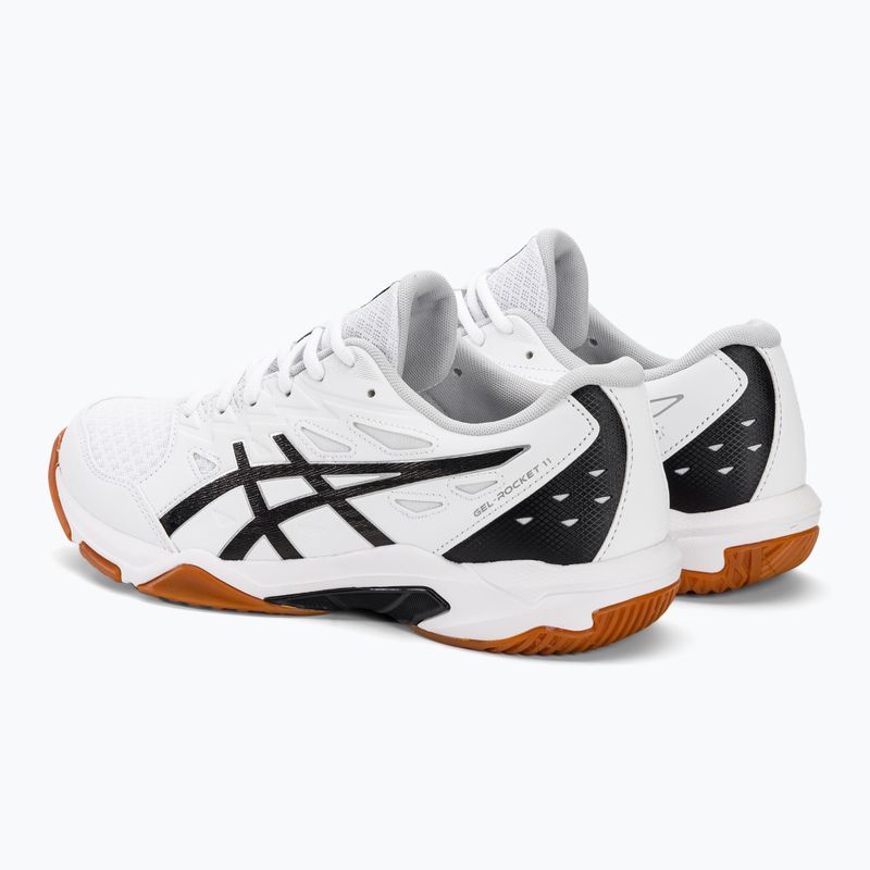 Încălțăminte de volei pentru bărbați ASICS Gel-Rocket 11 black/pure silver 3