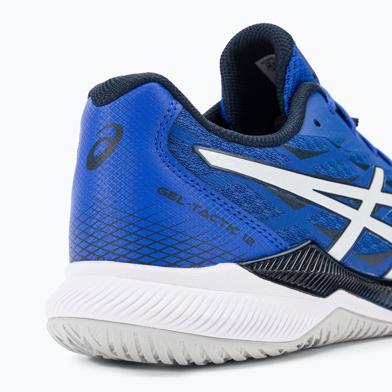 ASICS Gel-Tactic 12, pantofi de handbal pentru bărbați albastru iluzoriu / alb 9