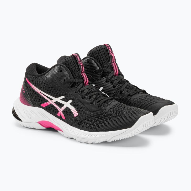 ASICS pantofi de volei pentru femei Netburner Ballistic FF MT 3 negru / roz cald 5