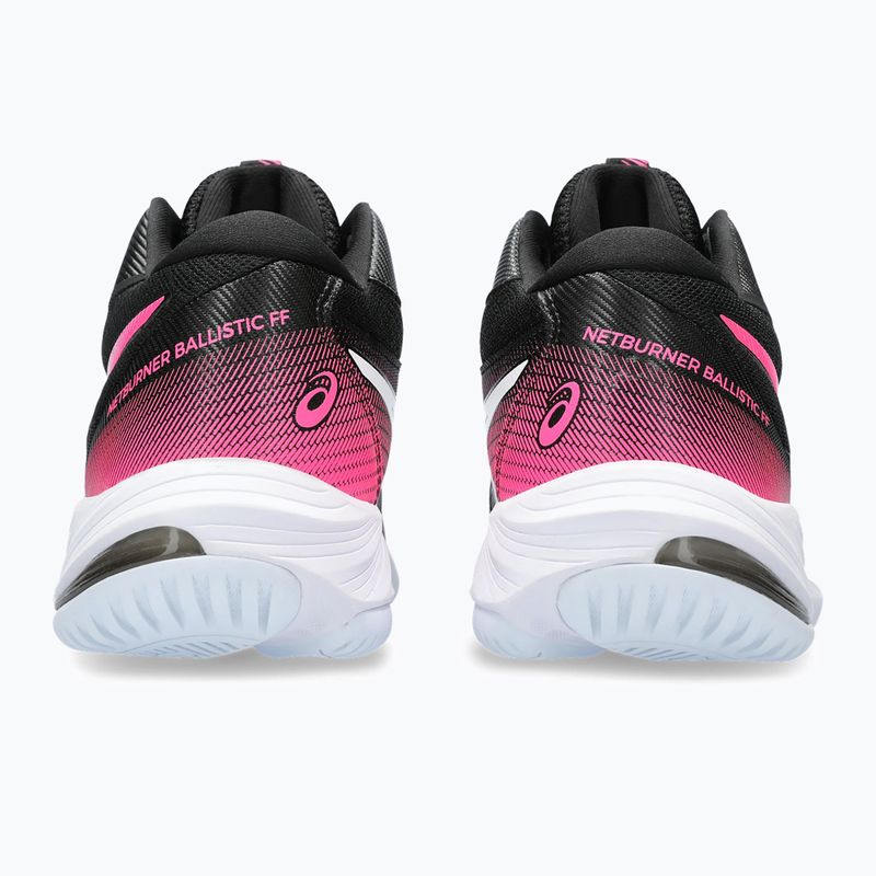 ASICS pantofi de volei pentru femei Netburner Ballistic FF MT 3 negru / roz cald 8