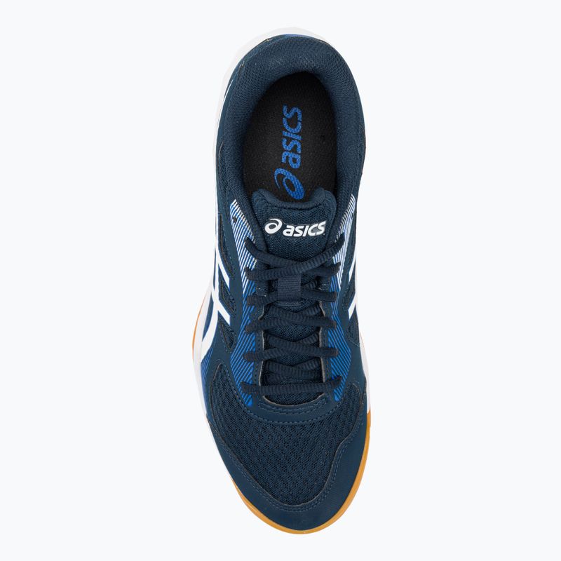 Pantofi de squash pentru bărbați ASICS Upcourt 5 albastru francez / alb 7
