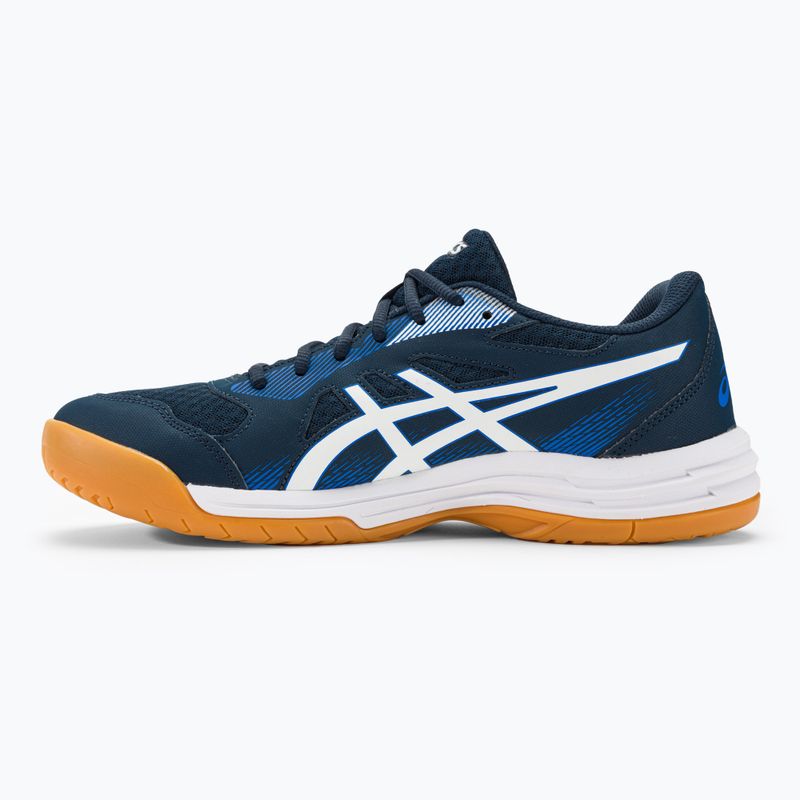 Pantofi de squash pentru bărbați ASICS Upcourt 5 albastru francez / alb 3