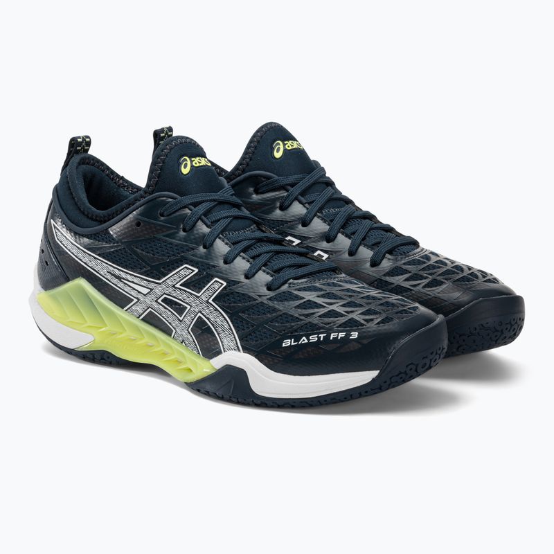 Pantofi de handbal pentru bărbați ASICS Blast FF 3 albastru francez / alb 4