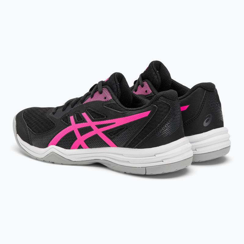 Pantofi de squash pentru femei ASICS Upcourt 5 negru / roz cald 3