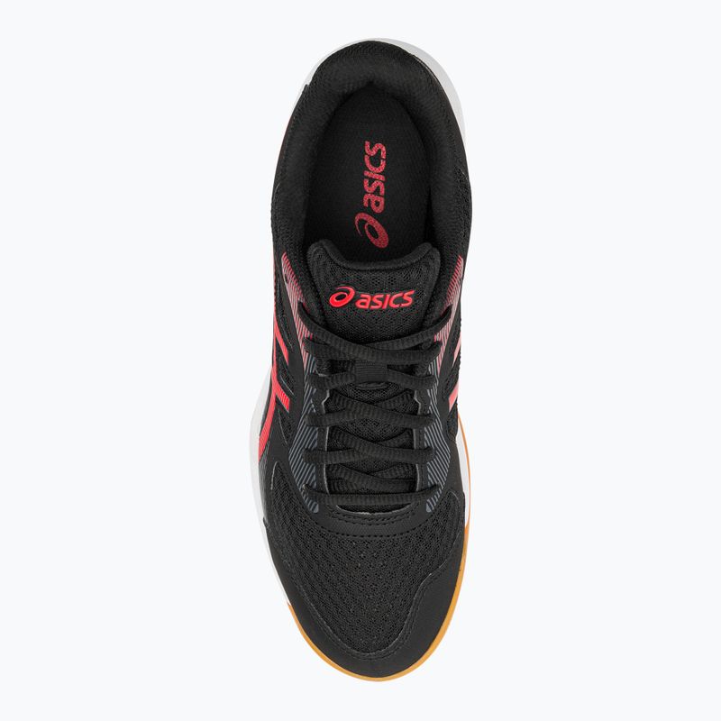 Pantofi de squash pentru bărbați ASICS Upcourt 5 negru / roșu clasic 7