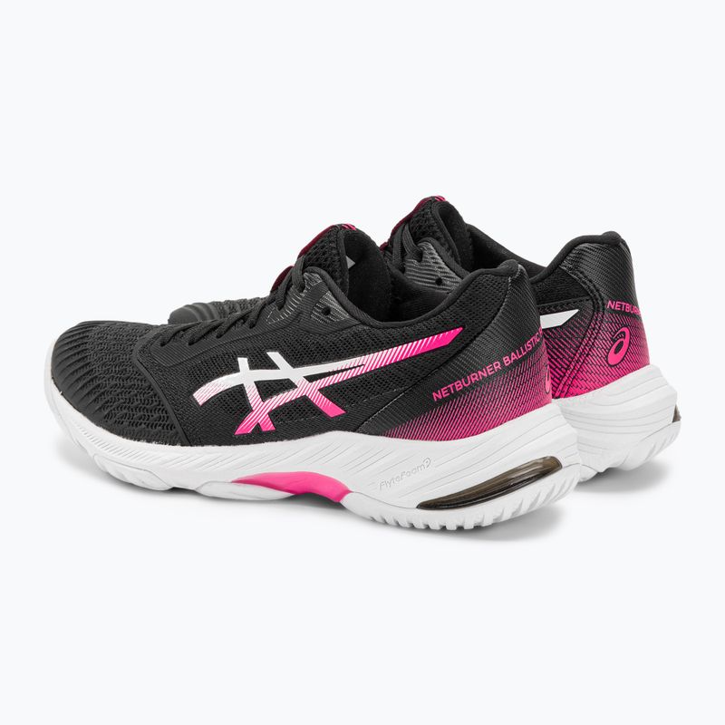 ASICS pantofi de volei pentru femei Netburner Ballistic FF 3 negru / roz cald 4