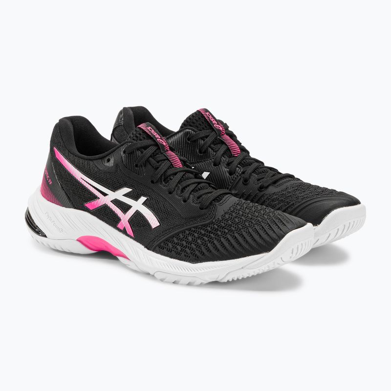 ASICS pantofi de volei pentru femei Netburner Ballistic FF 3 negru / roz cald 5