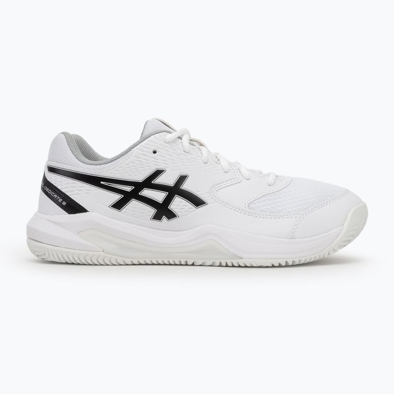 Încălțăminte de tenis pentru bărbați ASICS Gel-Dedicate 8 Clay white/black 2