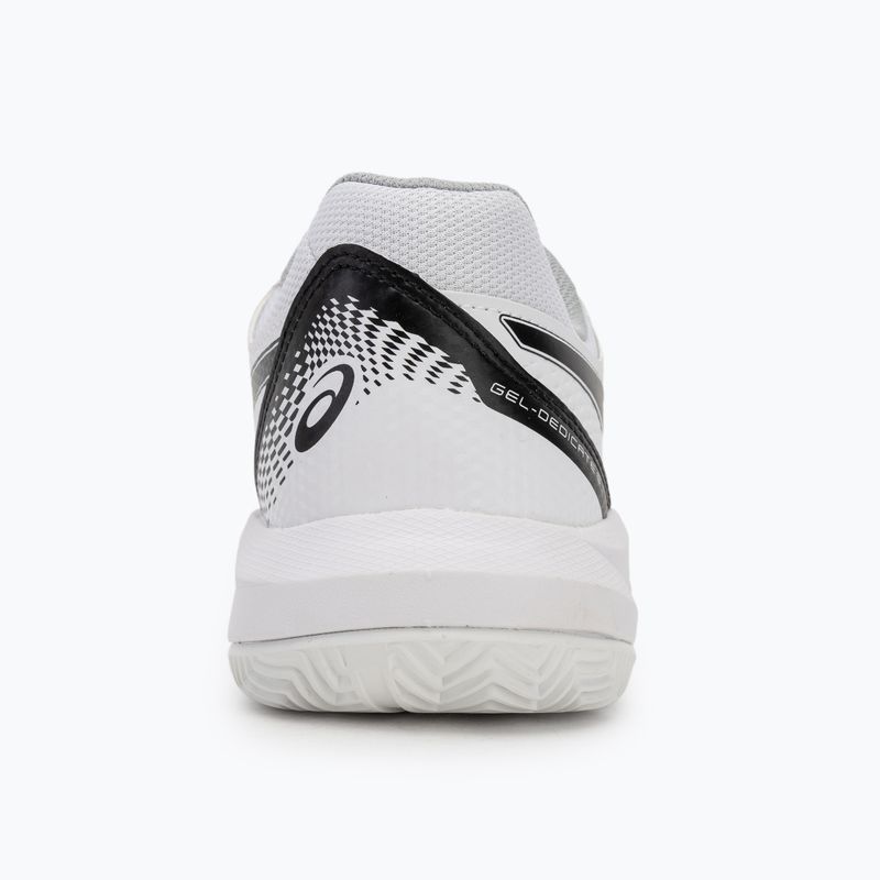 Încălțăminte de tenis pentru bărbați ASICS Gel-Dedicate 8 Clay white/black 6