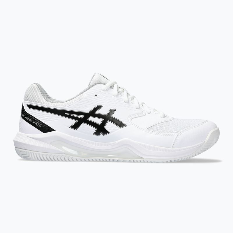 Încălțăminte de tenis pentru bărbați ASICS Gel-Dedicate 8 Clay white/black