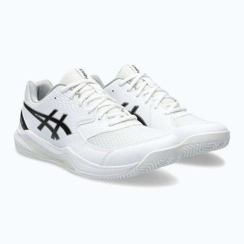 Încălțăminte de tenis pentru bărbați ASICS Gel-Dedicate 8 Clay white/black 3