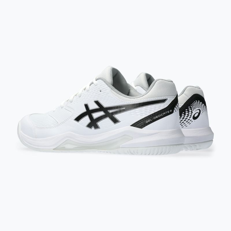 Încălțăminte de tenis pentru bărbați ASICS Gel-Dedicate 8 white/black 11