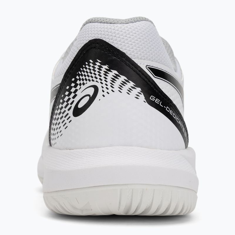 Încălțăminte de tenis pentru bărbați ASICS Gel-Dedicate 8 white/black 6