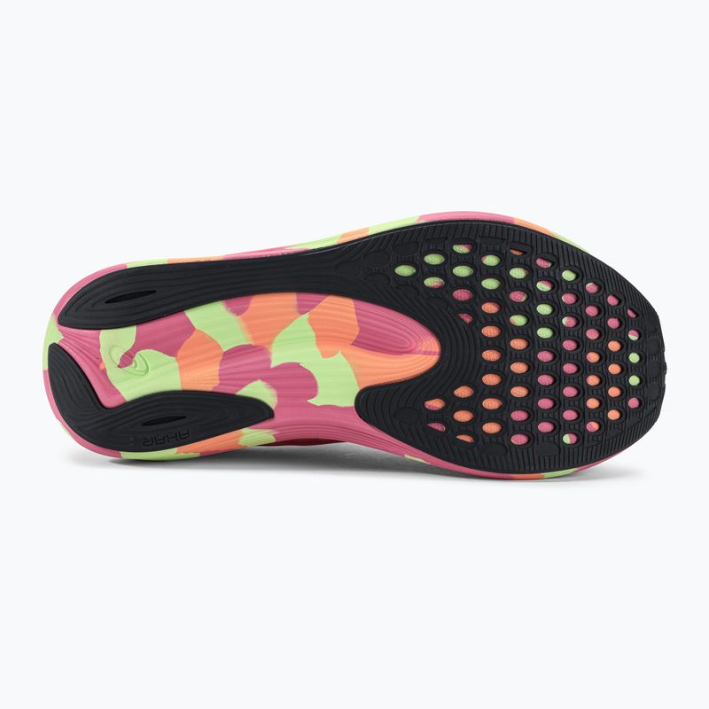 Pantofi de alergare pentru femei ASICS Noosa Tri 15 summer dune/lime green 5