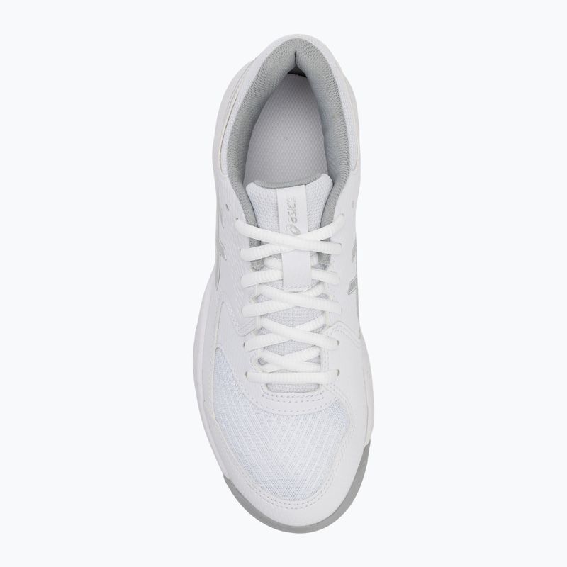 Încălțăminte de tenis pentru femei ASICS Gel-Dedicate 8 Clay W white/pure silver 5