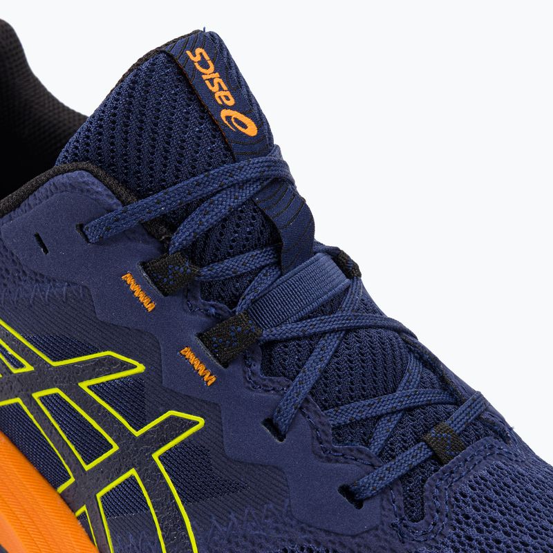 Pantofi de alergare ASICS Trabuco Terra 2 deep ocean/neon lime pentru bărbați 9