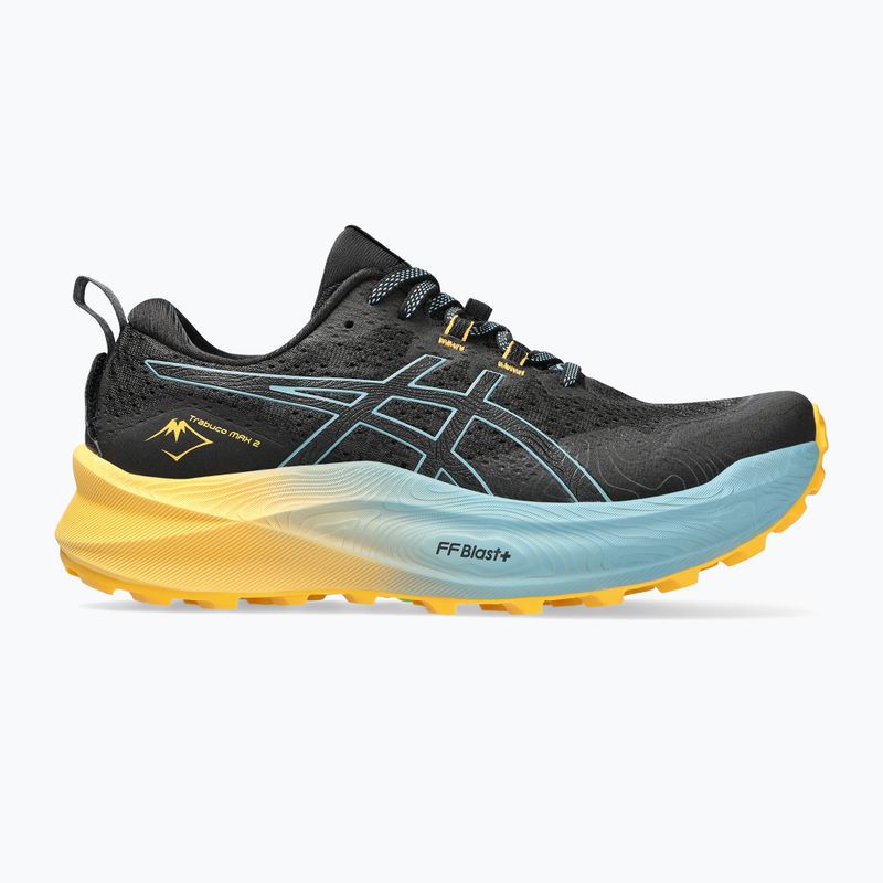ASICS Trabuco Max 2 pantofi de alergare pentru bărbați negru/gri albastru 11