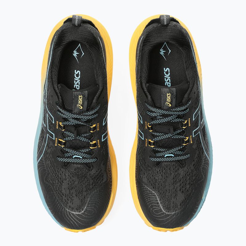 ASICS Trabuco Max 2 pantofi de alergare pentru bărbați negru/gri albastru 12