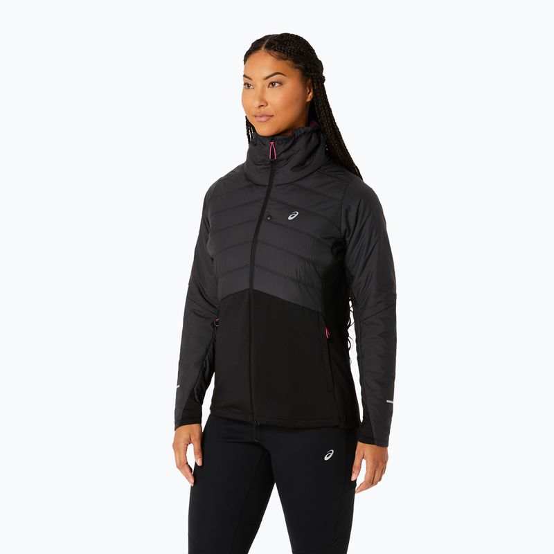 Femeile ASICS Winter Run jacheta de iarnă performanță performanță negru 2