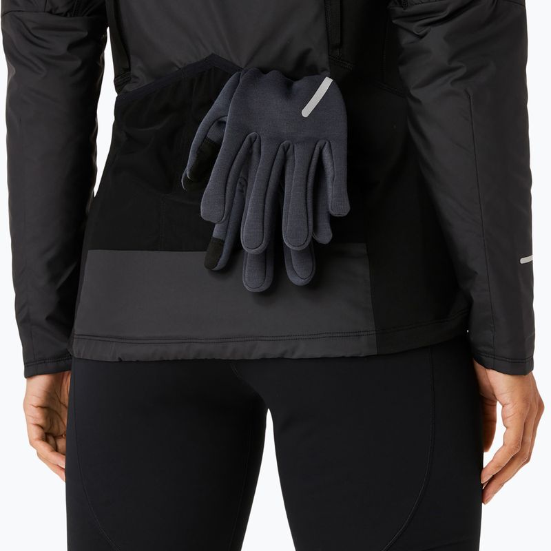 Femeile ASICS Winter Run jacheta de iarnă performanță performanță negru 9