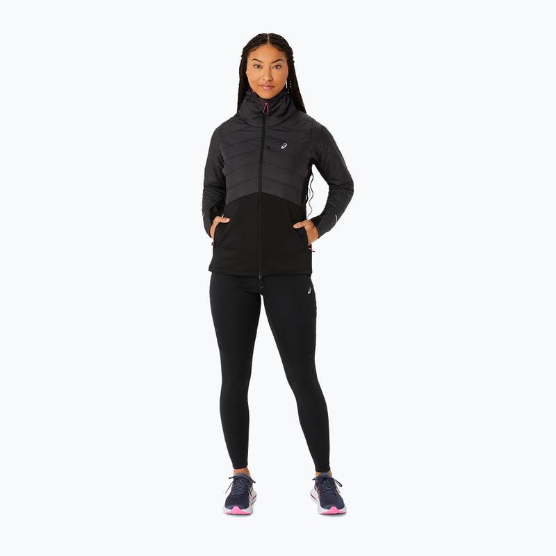 Femeile ASICS Winter Run jacheta de iarnă performanță performanță negru 12