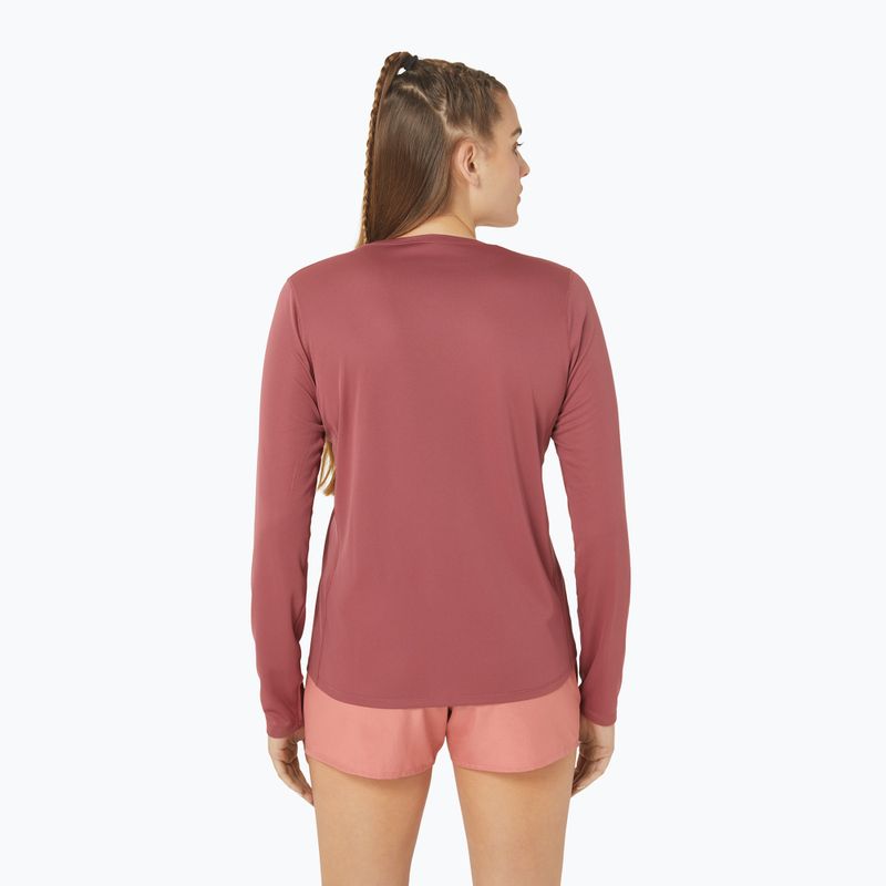 ASICS femei ASICS alergare cu mânecă lungă Core Top brisket roșu Brisket
