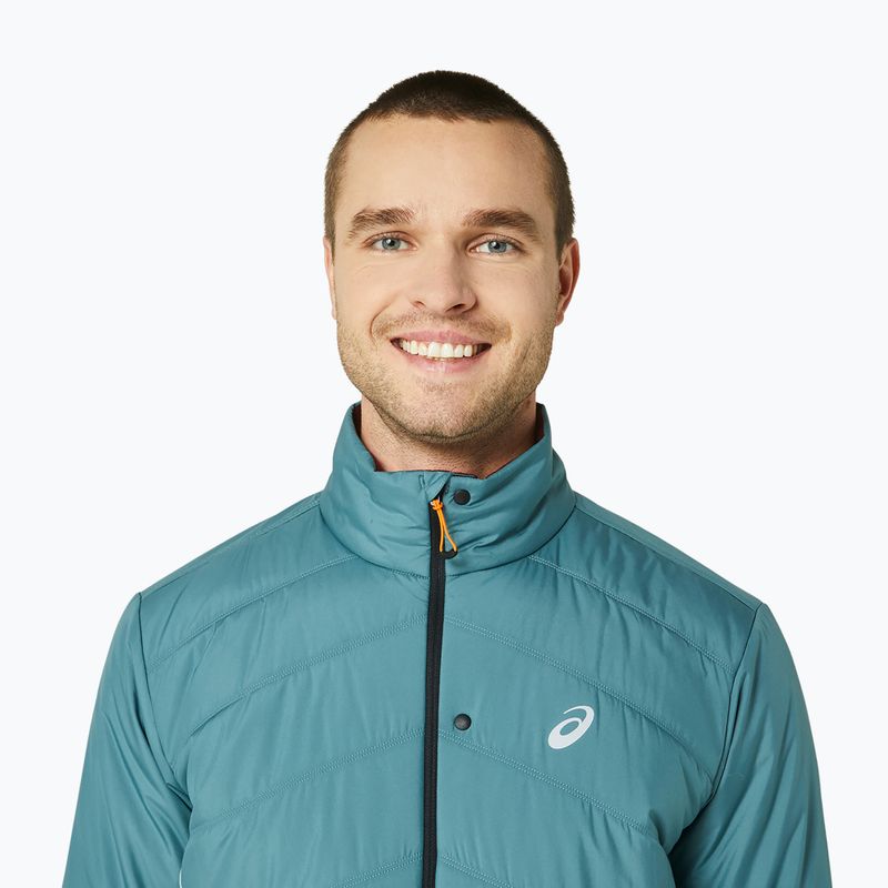Jacheta de iarnă pentru bărbați ASICS Winter Run, gri cețos/grafit 4