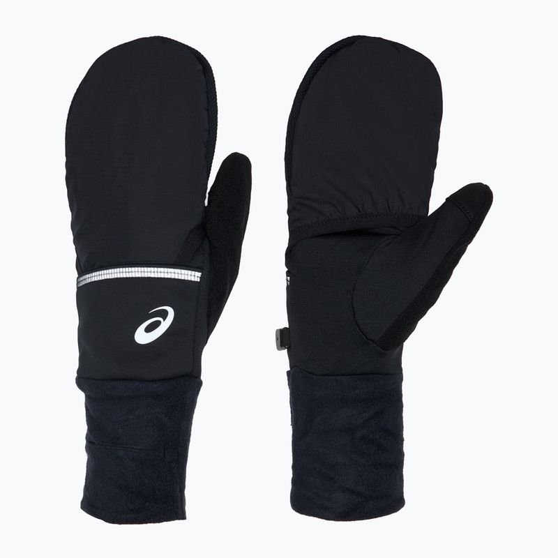 Mănuși de alergare pentru bărbați ASICS Wind-Block Running performance black