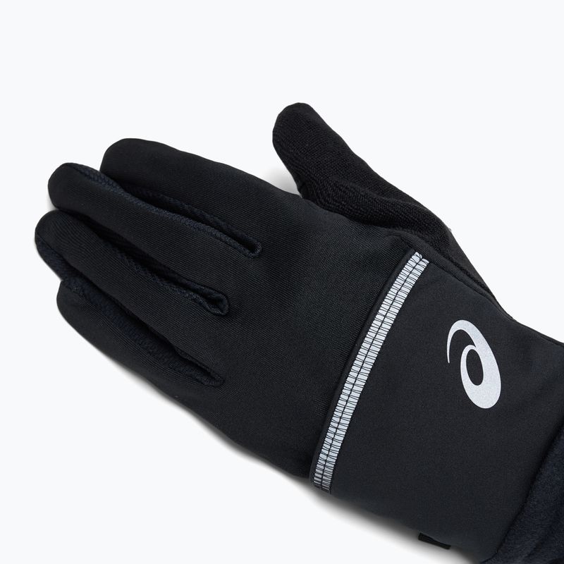 Mănuși de alergare pentru bărbați ASICS Wind-Block Running performance black 5