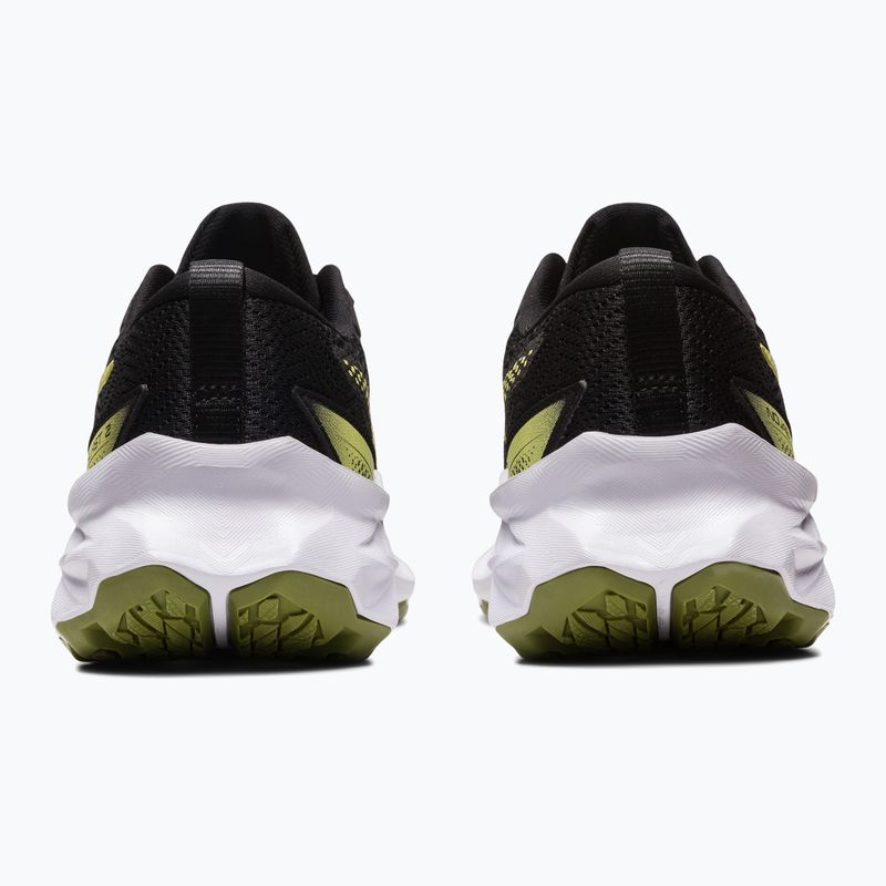 Încălțăminte de alergat pentru copii ASICS Novablast 2 GS black/glow yellow 11