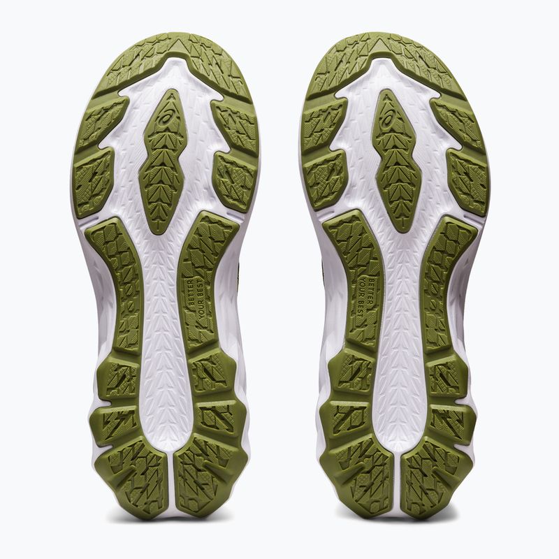 Încălțăminte de alergat pentru copii ASICS Novablast 2 GS black/glow yellow 12