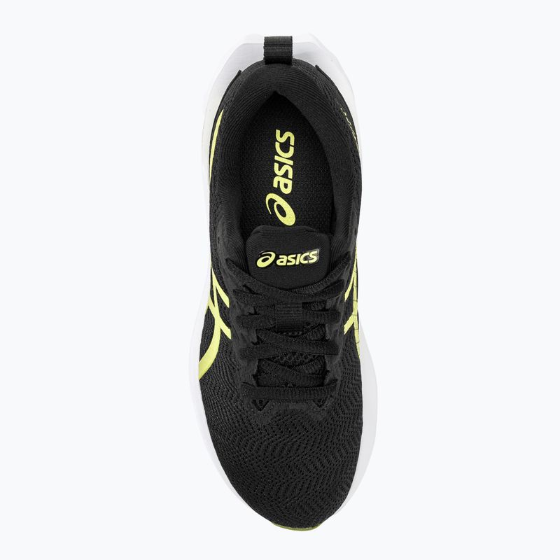 Încălțăminte de alergat pentru copii ASICS Novablast 2 GS black/glow yellow 5