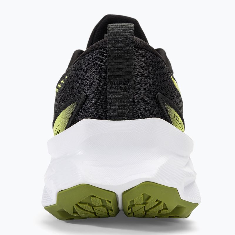 Încălțăminte de alergat pentru copii ASICS Novablast 2 GS black/glow yellow 6