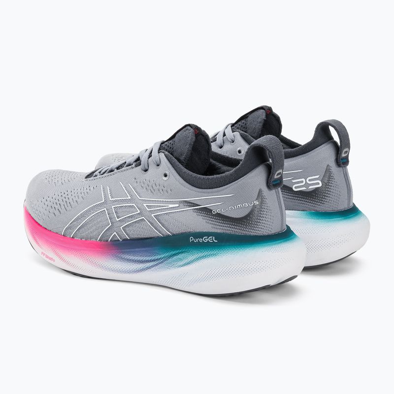 ASICS Gel-Nimbus 25 pantofi de alergare pentru femei sheet rock/alb 3