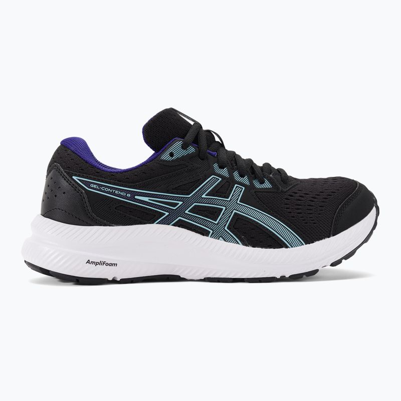 Încălțăminte de alergat pentru femei ASICS Gel-Contend 8 black/aquarium 2