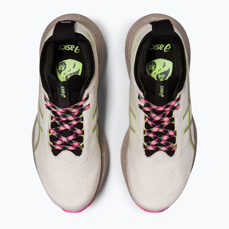 ASICS Gel-Nimbus 25 TR natura baie / verde lămâie pantofi de alergare pentru femei 9