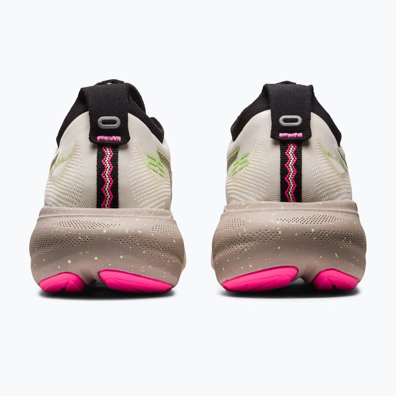 ASICS Gel-Nimbus 25 TR natura baie / verde lămâie pantofi de alergare pentru femei 10