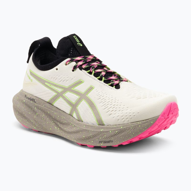 ASICS Gel-Nimbus 25 TR natura baie / verde lămâie pantofi de alergare pentru femei