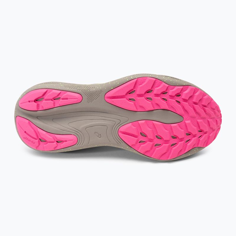 ASICS Gel-Nimbus 25 TR natura baie / verde lămâie pantofi de alergare pentru femei 5