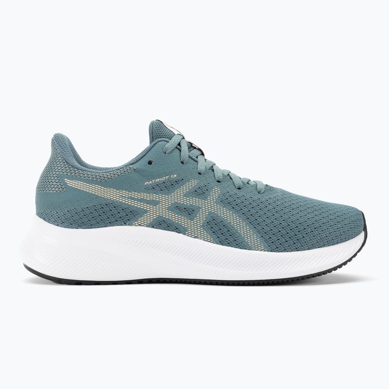 Încălțăminte de alergat pentru femei ASICS Patriot 13 foggy teal/champagne 2