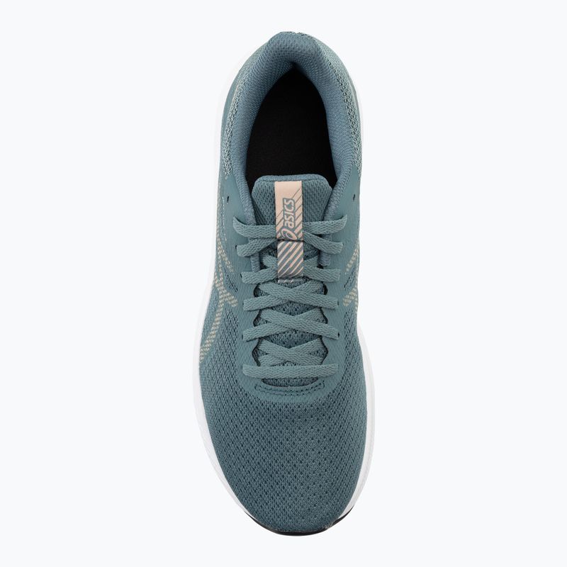 Încălțăminte de alergat pentru femei ASICS Patriot 13 foggy teal/champagne 6