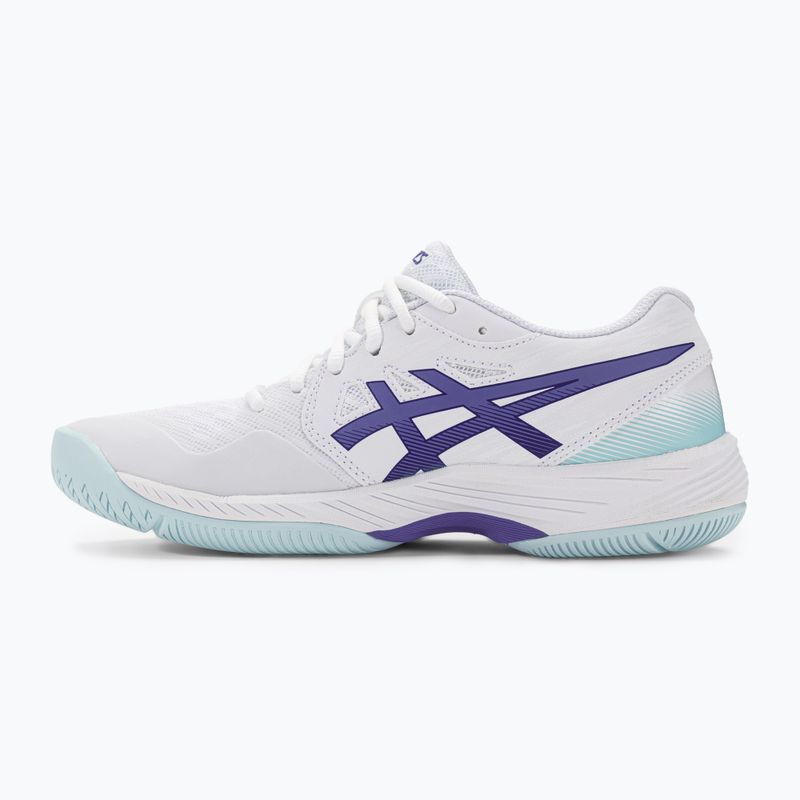 ASICS pantofi de squash pentru femei Gel-Court Hunter 3 alb / albastru violet 10