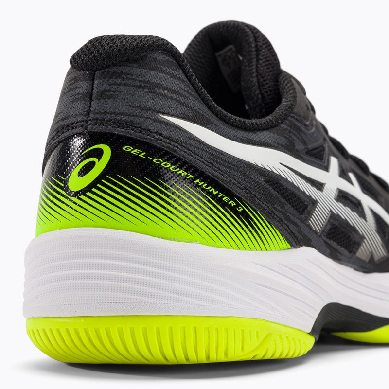 ASICS pantofi de squash pentru bărbați Gel-Court Hunter 3 negru / alb 9