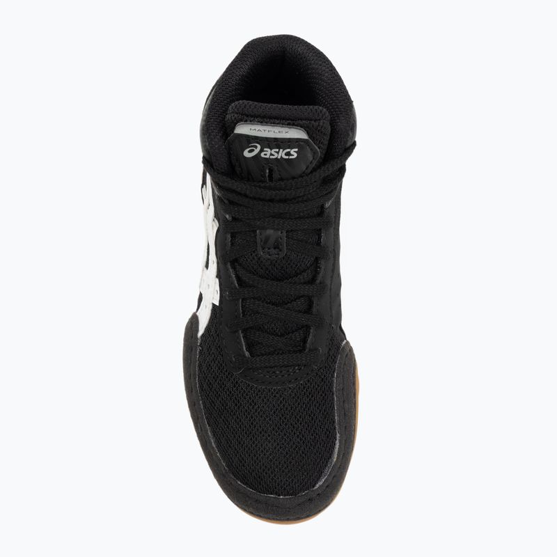 Încălțăminte de wrestling pentru copii ASICS Matflex 7 GS black/white 5