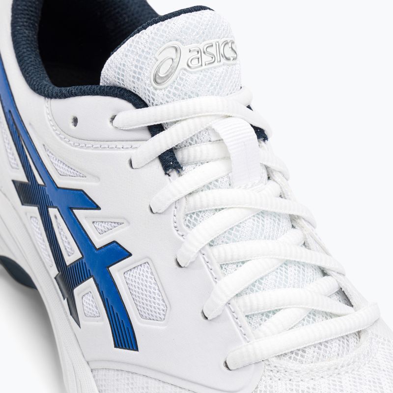 Pantofi de squash pentru bărbați ASICS Gel-Court Hunter 3 alb / albastru iluzie 8