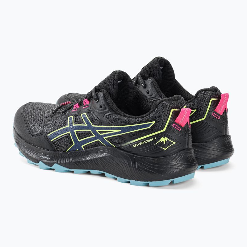 ASICS Gel-Sonoma 7 pantofi de alergare pentru femei negru / ocean adânc 3