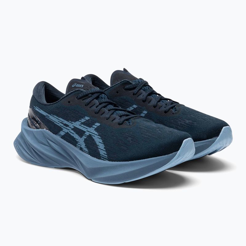ASICS Novablast 3 pantofi de alergare pentru bărbați albastru francez / albastru furtună 4